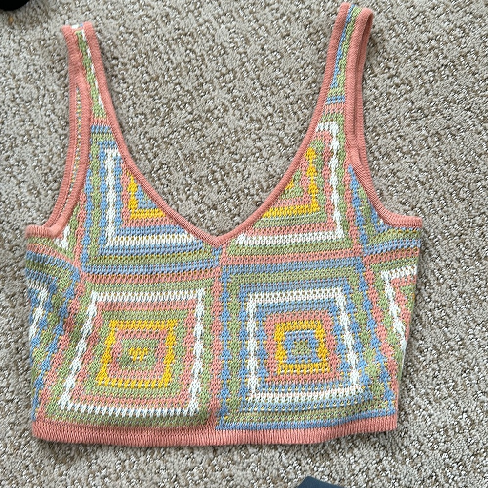 RVCA crotchet tank